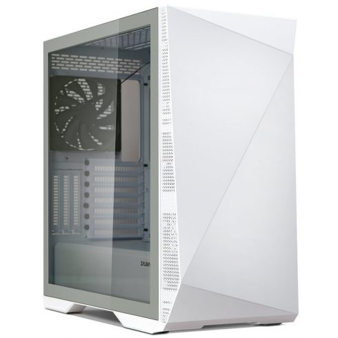 Zalman omarica Z9 Iceberg bela / srednji stolp / ATX / 2x140 mm ventilator / kaljeno steklo / bela