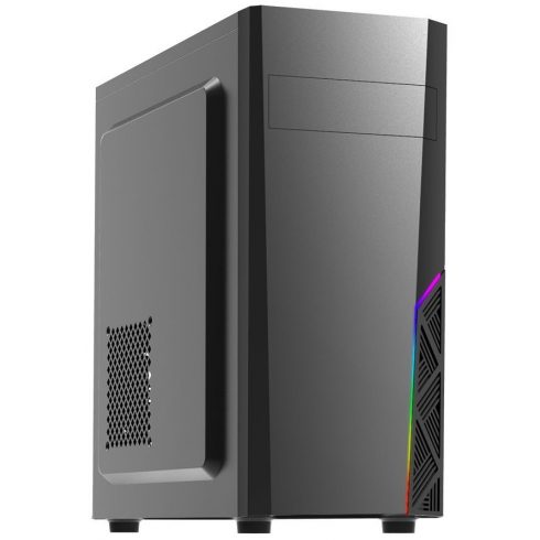 Zalman ohišje T8 / srednji stolp / ATX / 1x120mm / 2xUSB 2.0 / USB 3.0 / RGB / črn