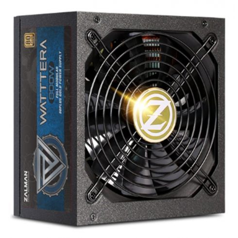 Zalman vir ZM800-EBTII Watttera / 800W / ATX / akt. PFC / 135 mm ventilator / 100-240 V / 80+ zlata