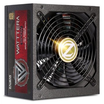   Zalman vir ZM1200-EBTII Watttera / 1200W / ATX / akt. PFC / 135 mm ventilator / 100-240 V / 80+ zlata