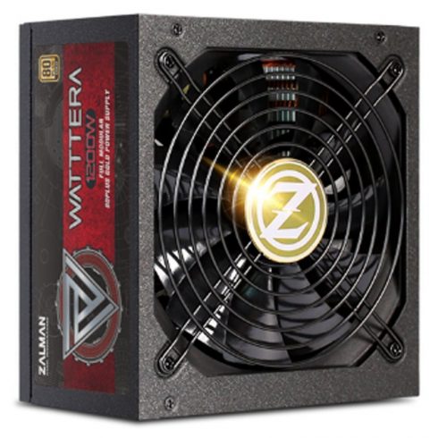 Zalman vir ZM1200-EBTII Watttera / 1200W / ATX / akt. PFC / 135 mm ventilator / 100-240 V / 80+ zlata