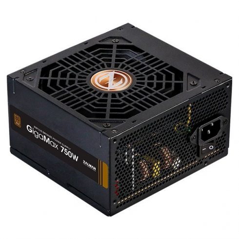 Zalman vir ZM750-GVII GigaMax 750W/ ATX / akt. PFC / 120 mm ventilator / 80PLUS Bronze