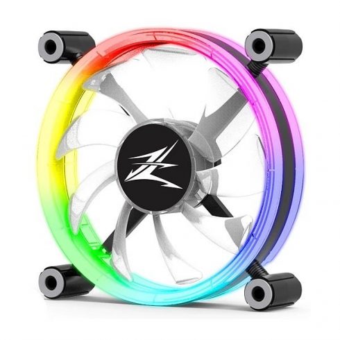 Zalman ventilator ZM-LF120 / 120mm / ARGB / EBR / 4-polni / "ring" design