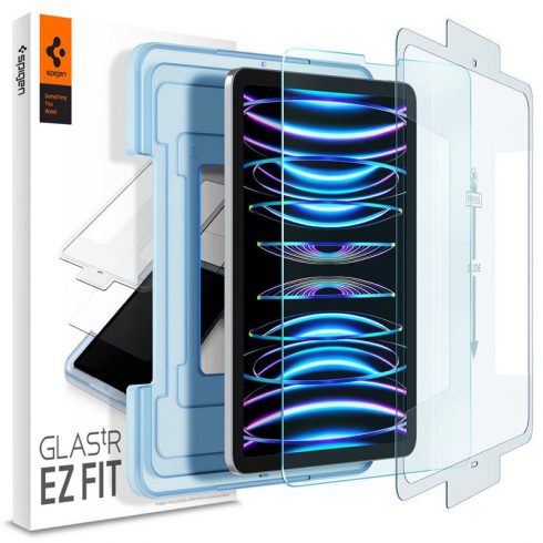 Spigen GLAS.TR EZ FIT - kaljeno steklo za Apple iPad Pro 11" / iPad Air 10.9" (5-4 gen.) (prozoren)