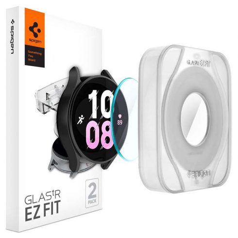 Spigen GLAS.TR EZ FIT 2-Pack - Kaljeno steklo za Samsung Galaxy Watch 5 Pro 45 mm (2 kosa)