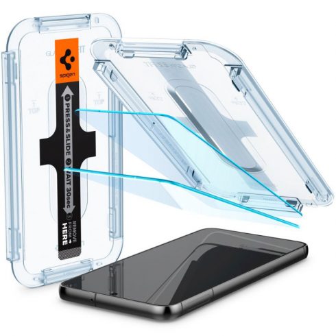 Spigen Glas.TR EZ Fit 2-Pack - kaljeno steklo za Samsung Galaxy S23+ 2 kom. (Prozorno)