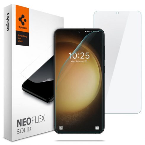 Spigen Neo Flex - Samsung Galaxy S23 Zaščitna folija 2 kom. (Prozorno)