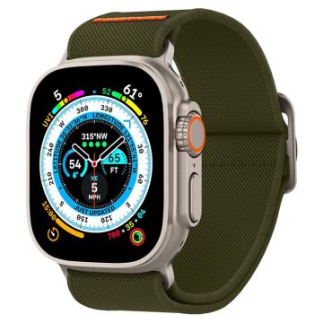   Spigen Fit Lite Ultra - pašček za Apple Watch 42/44/45/49 mm (kaki)