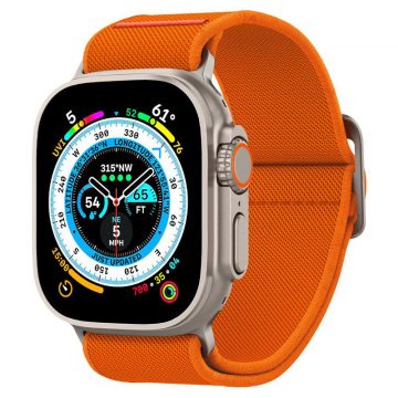   Spigen Fit Lite Ultra - pašček za Apple Watch 42/44/45/49 mm (oranžen)