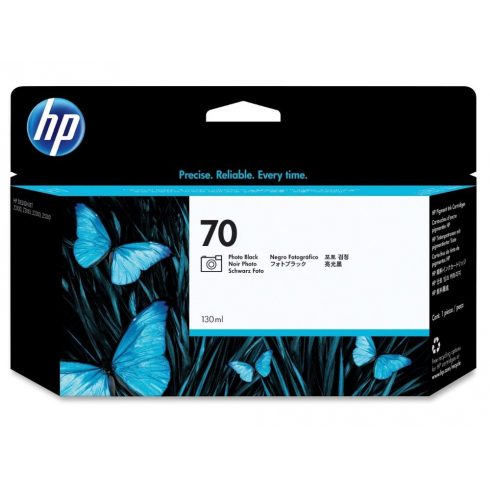 Črnilna kartuša HP 70 Photo Black DesignJet, 130 ml