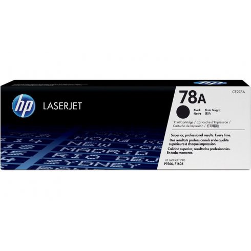 HP tiskalna kartuša črna za P1566, P1606w CE278A original