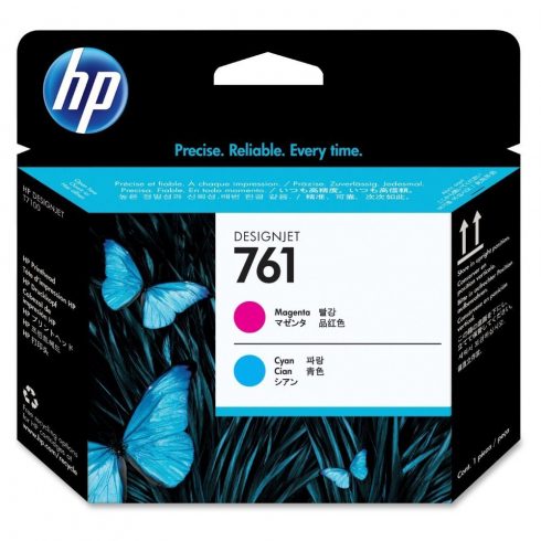 HP 761 Magenta/Cyan Printhead Designjet