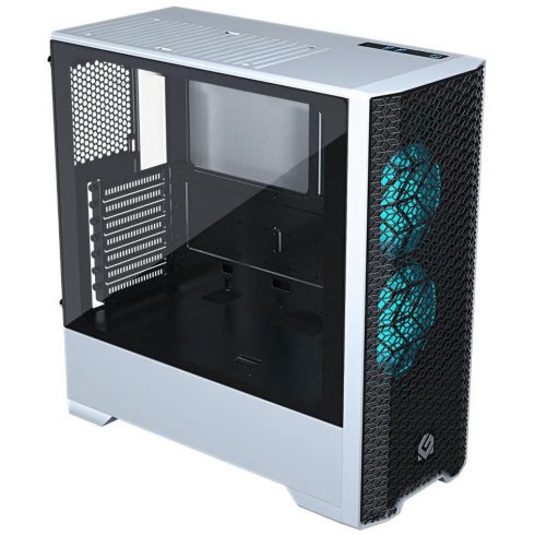 Magnium Gear Powered by Phanteks NEO Air Series / ATX / 2 x 120 mm RGB ventilator / 2 x USB 3.0 / kaljeno steklo / bela