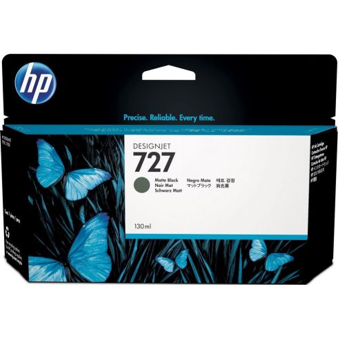 HP kartuša B3P22A (727) črna mat za DesignJet - 130ml