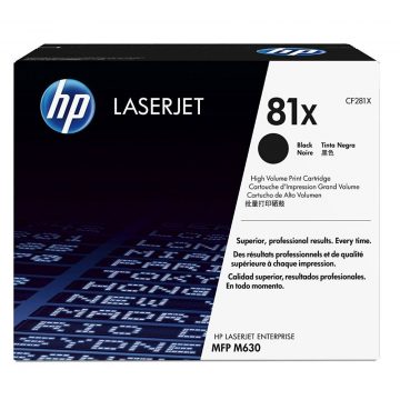   Originalna črna kartuša s tonerjem HP 81X High Yield LaserJet