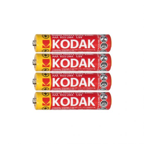 Baterije Kodak ZINC Super Heavy Duty AAA LR03, 4 kosi