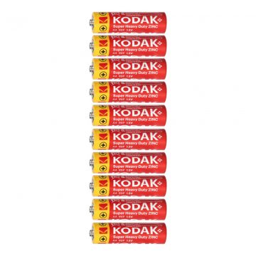 Baterije Kodak ZINC Super Heavy Duty AA LR6, 10 kosov.