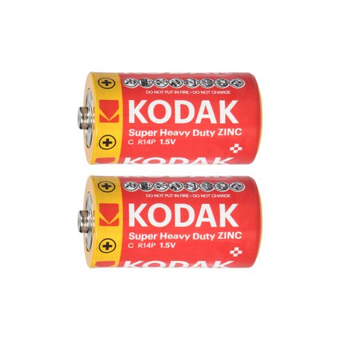 Baterija Kodak ZINC Super Heavy Duty C LR14, 2 kosa.