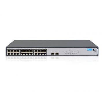   HP Switch 1420/ 24x 10/100/1000 + 2x 1G SFP, brez upravljanja, rack