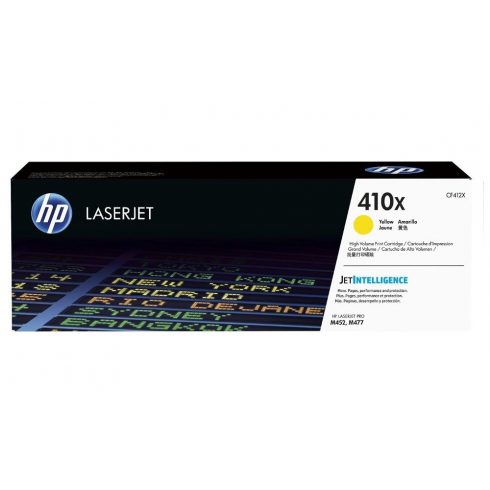 HP tiskalna kartuša 410X rumena original, CF412X