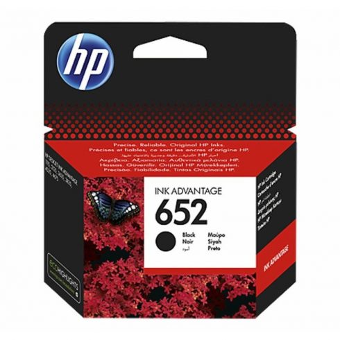 HP (652) F6V25AE - vklj. črna kartuša za HP DeskJet Ink Advantage 1115, 2135, 3635, 3835, 4535, 4675 / pribl. 360 strani