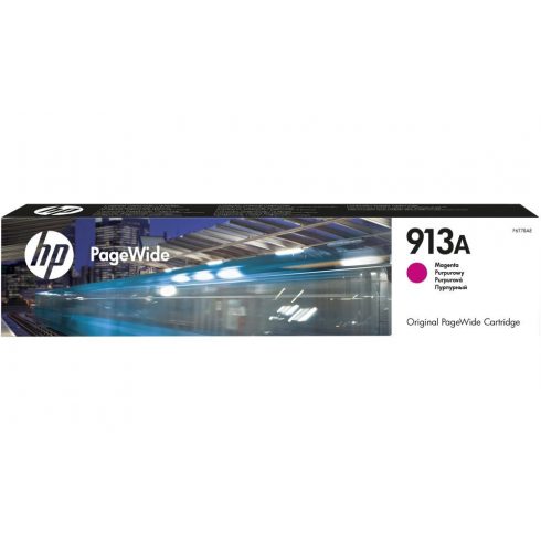 HP kartuša s črnilom 913A magenta F6T78AE original