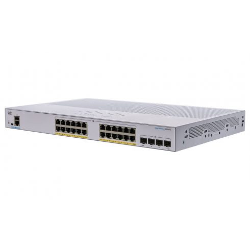 Cisco CBS250-24PP-4G-EU 24-port GE Smart Switch, 24x GbE RJ-45, 4x 1G SFP, PoE+ 100W