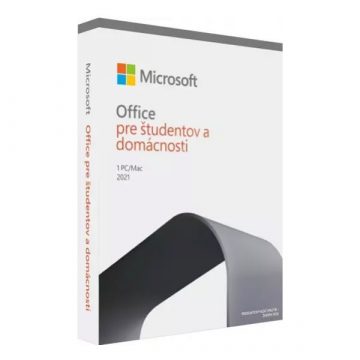   Microsoft Office za študente in gospodinjstva 2021 Slovaški brez medijev