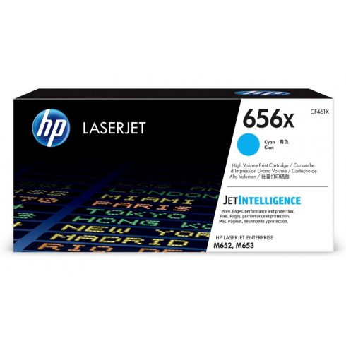 HP 656X High Yield Cyan originalna kartuša s tonerjem LaserJet