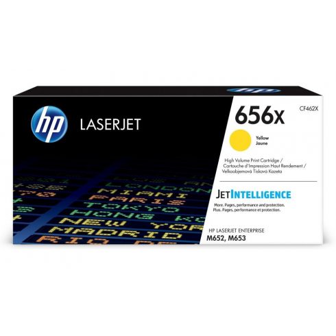 Originalna rumena kartuša s tonerjem HP 656X High Yield LaserJet