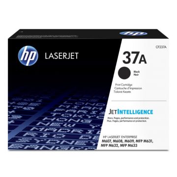 Originalna črna kartuša s tonerjem HP LaserJet 37A