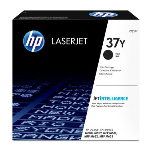 Originalna kartuša s tonerjem HP 37Y Black LaserJet z izjemno velikim izkoristkom