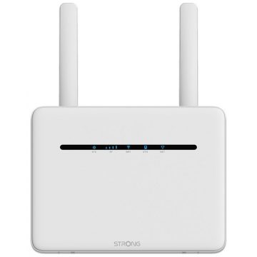   STRONG 4G+ LTE router 1200/ Wi-Fi standard 802.11a/b/g/n/ac/ 1200 Mbit/s/ 2.4GHz in 5GHz/ 4x LAN/ 1x SIM/ bel