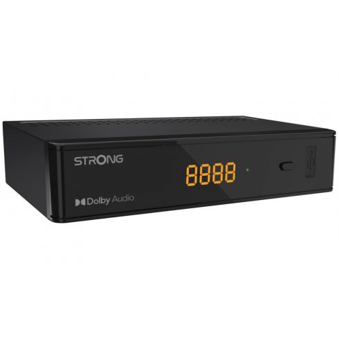 STRONG DVB-S/S2 set-top-box SRT 7030/ z zaslonom/ Full HD/ EPG/ USB/ HDMI/ SCART/ SAT IN/ S/PDIF/ črn