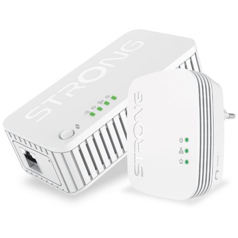 STRONG set 2 adapterjev Powerline WF 1000 DUO MINI/ Powerline 1000 Mbit/s/ Wi-Fi 750 Mbit/s/ 1x LAN/ bel